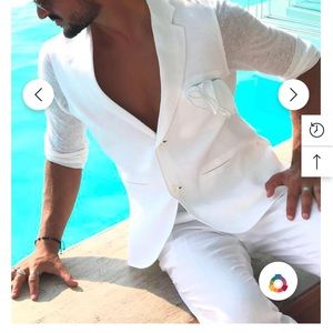 100% Capri Italian Linen Jacket